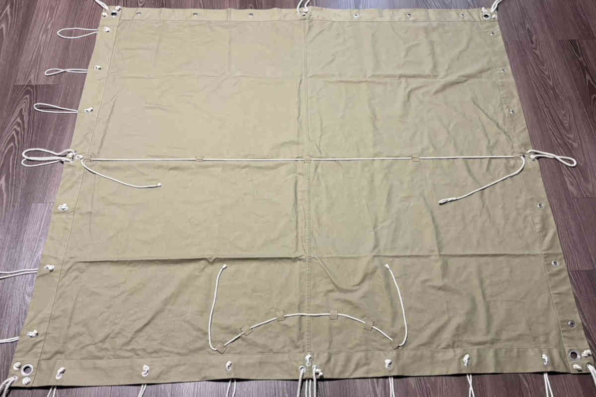 投稿についてもっと詳しく S&Graf製携帯天幕の改修