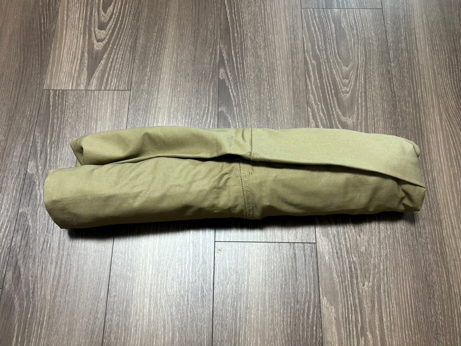 携帯天幕の畳み方