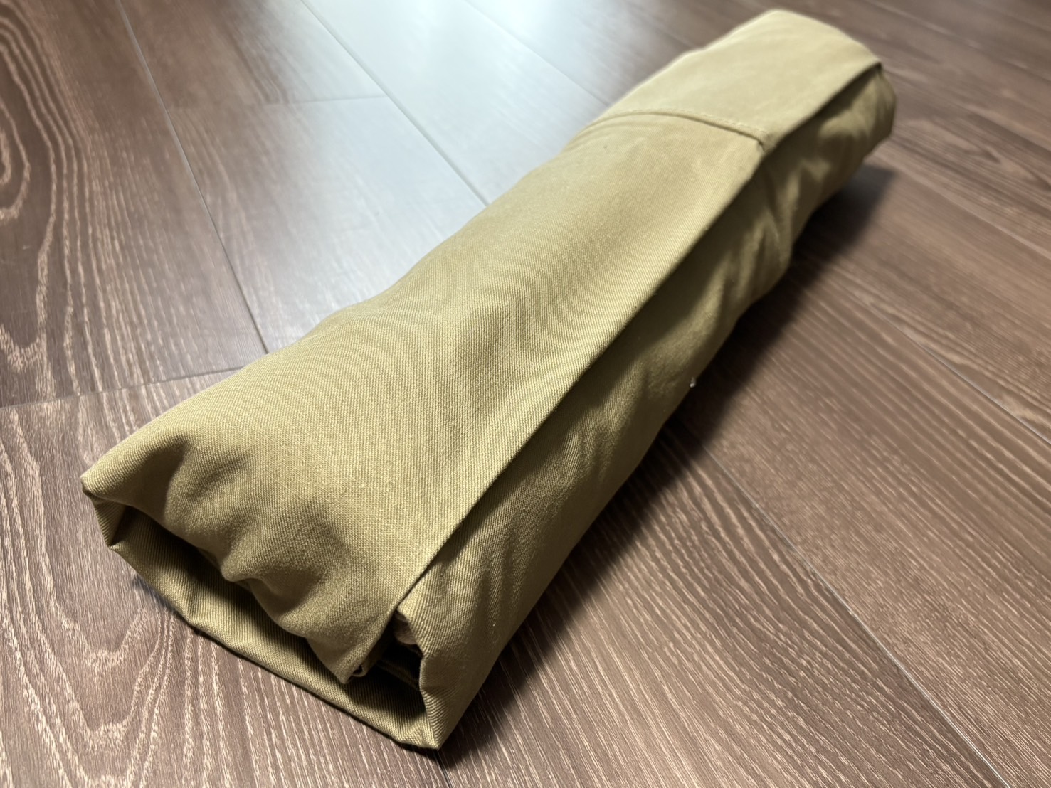 携帯天幕の畳み方