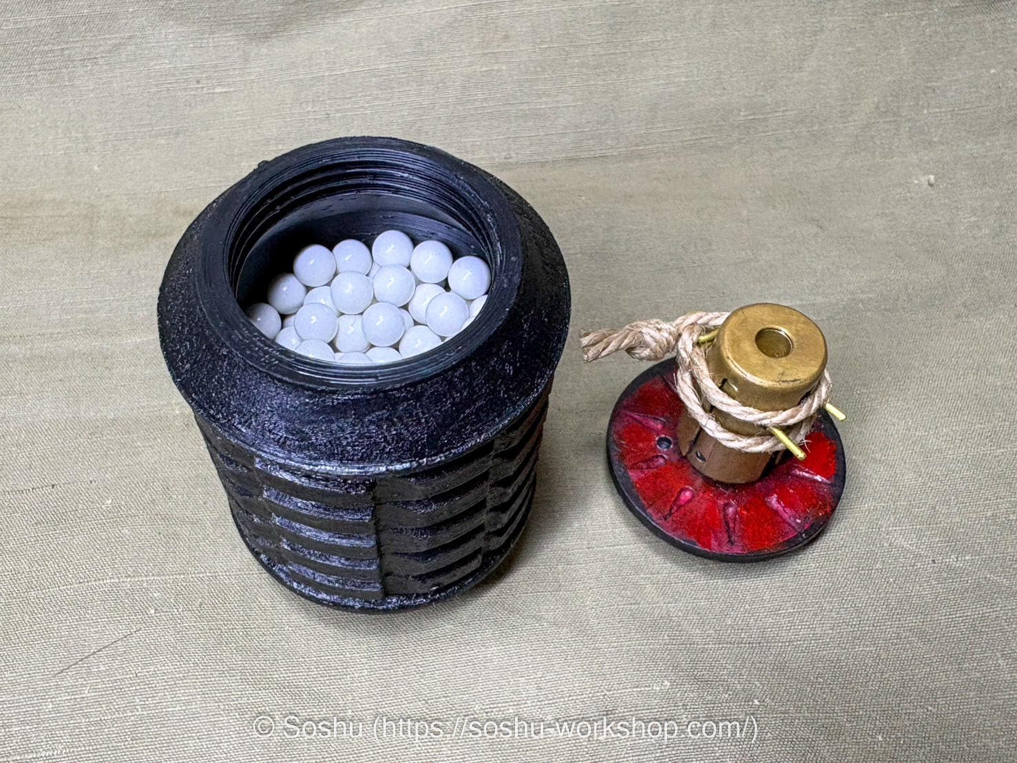 Type 91 Hand Grenade BB Bottle