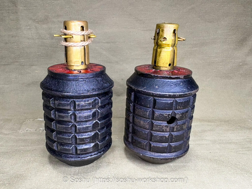 投稿についてもっと詳しく 九一式手榴弾型BBボトルの作成